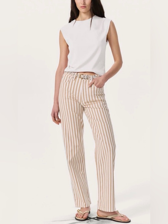 rag & bone Pants - rag & bone Shea Relaxed Straight Jeans